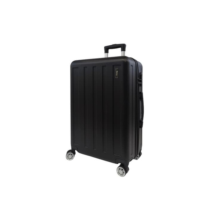 Bavy Cestovní kufr skořepinový 24" Stripes Black