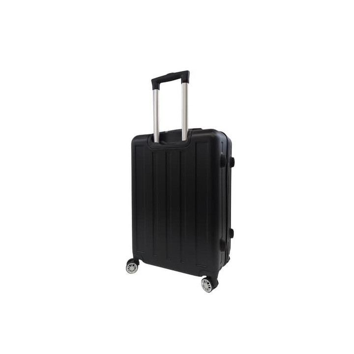 Bavy Cestovní kufr skořepinový 24" Stripes Black