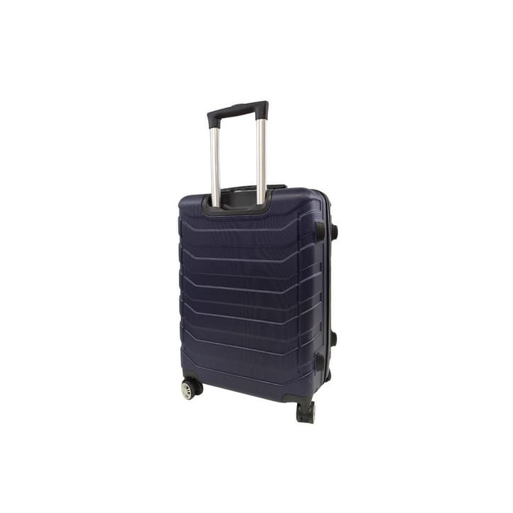 Bavy Cestovní kufr skořepinový 24" Ribs Navy