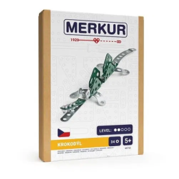 Merkur - Mini ZOO - Krokodýl, 34 dílků