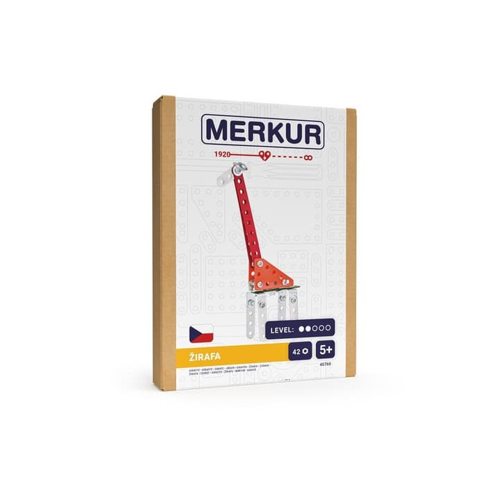 Merkur - Mini ZOO - Žirafa, 42 dílků