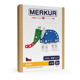 Merkur - Mini ZOO - Slon, 52 dílků