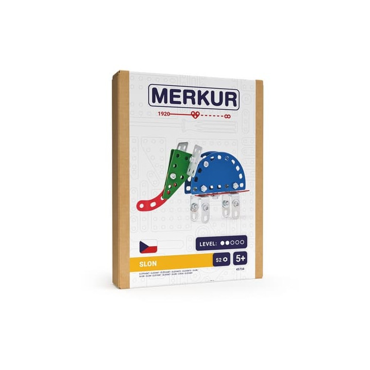 Merkur - Mini ZOO - Slon, 52 dílků
