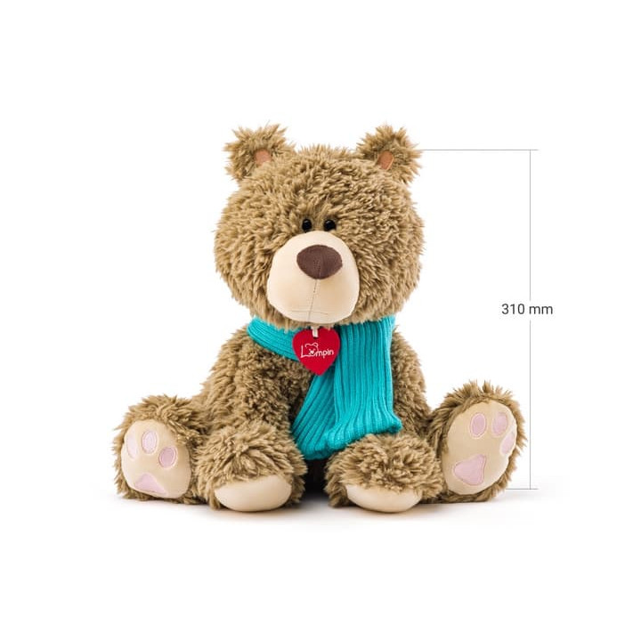 Medvěd Bariboo se šálou velký, 30cm