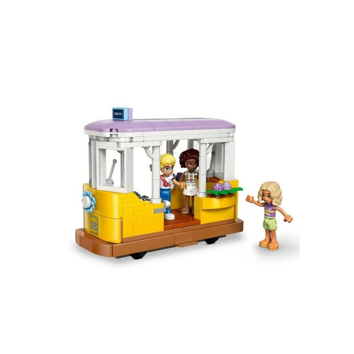 LEGO® Friends 42671 Kavárna plná rostlin a květinářství