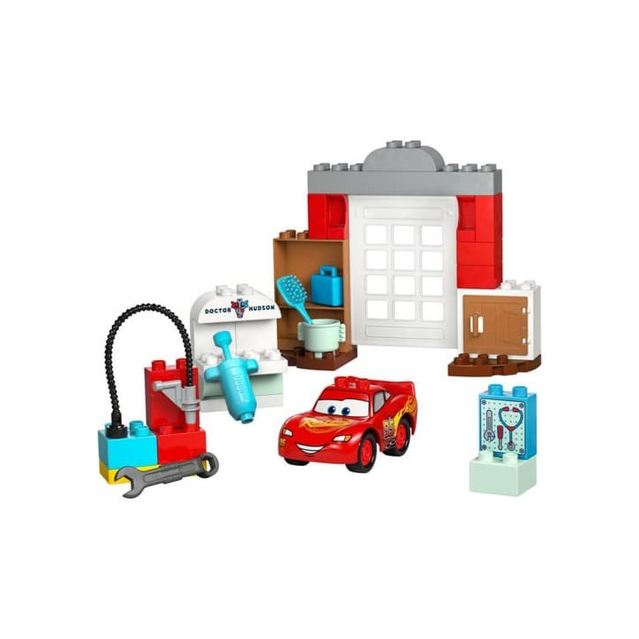 Lego Duplo 10456 McQueen a návštěva v garáži doktora Hudsona