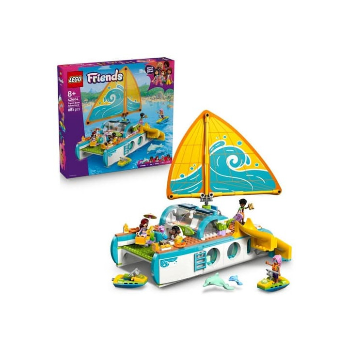 LEGO® Friends 42664 Dobrodružství na jachtě