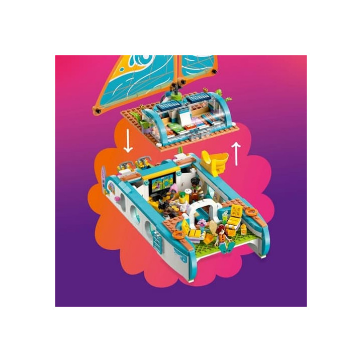 LEGO® Friends 42664 Dobrodružství na jachtě