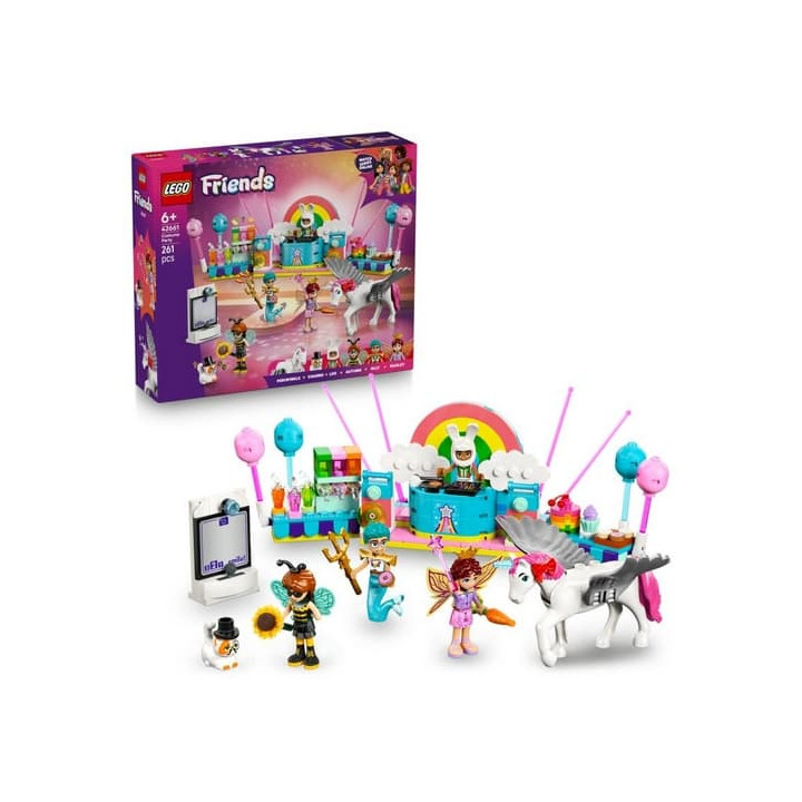 LEGO® Friends 42661 Kostýmová párty s jednorožcem a vílou