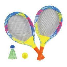Venkovní hry – Sada na tenis a badminton 2v1