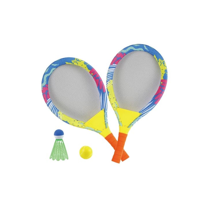 Venkovní hry – Sada na tenis a badminton 2v1