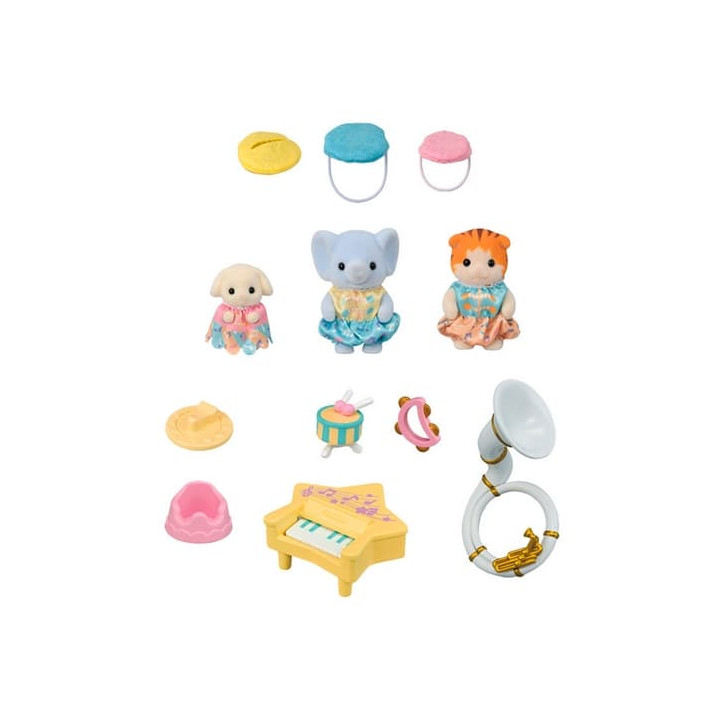 Sylvanian Familes - Baby koncert v mateřské školce