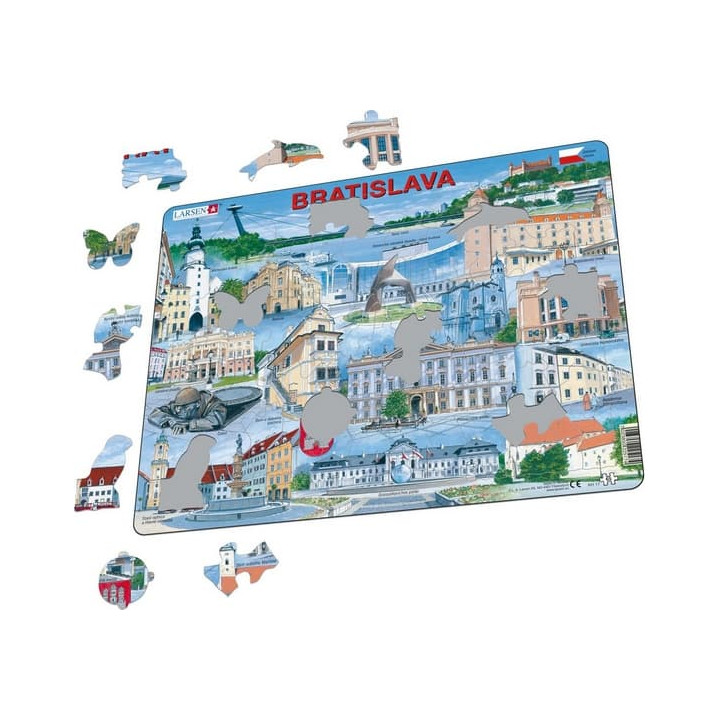 Larsen puzzle PRAHA PAMÁTKY