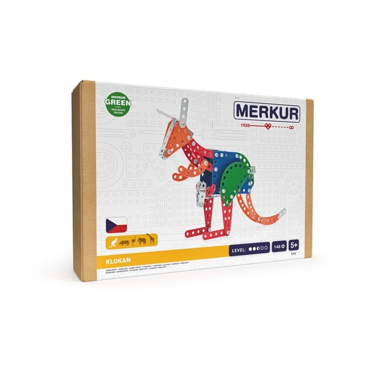 Merkur - ZOO - Klokan, 148 dílků