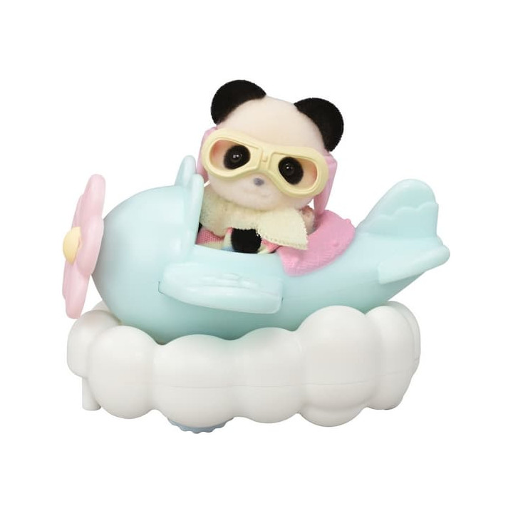 Sylvanian Families - Letadlo, vláček a baby figurky v zábavném parku