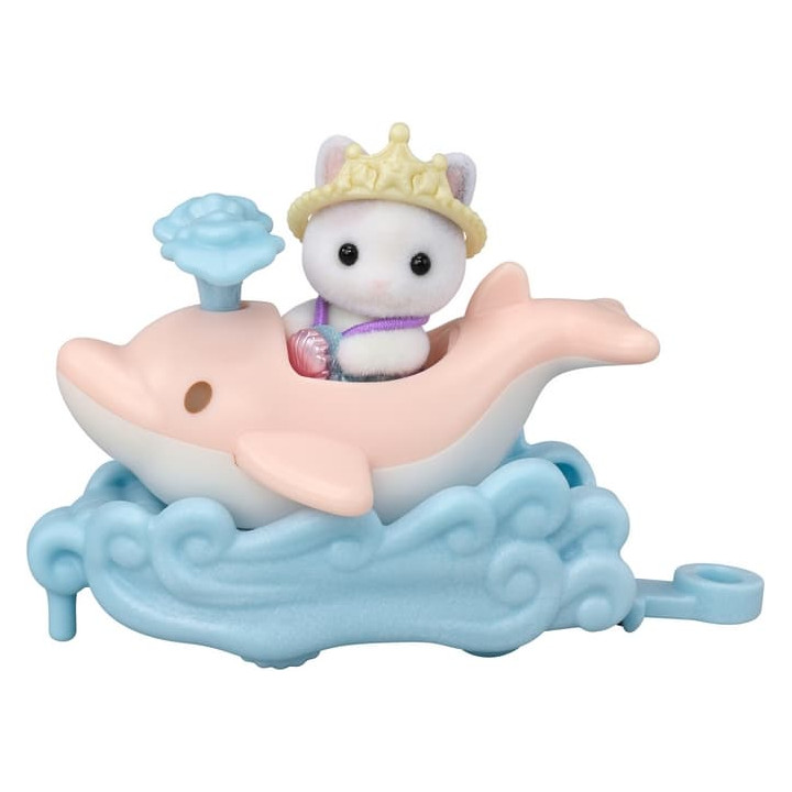 Sylvanian Families - Mořská vozítka a baby figurky v zábavném parku