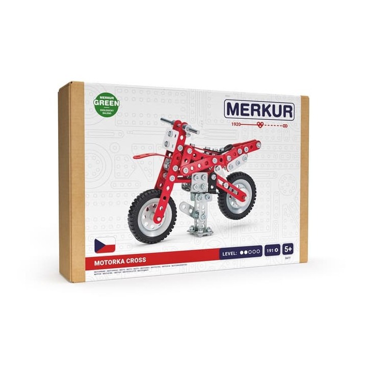 Merkur - Dirtbike, 191 dílků