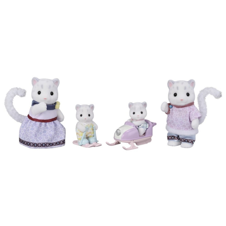 Sylvanian Families - Rodina sněžných levhartů