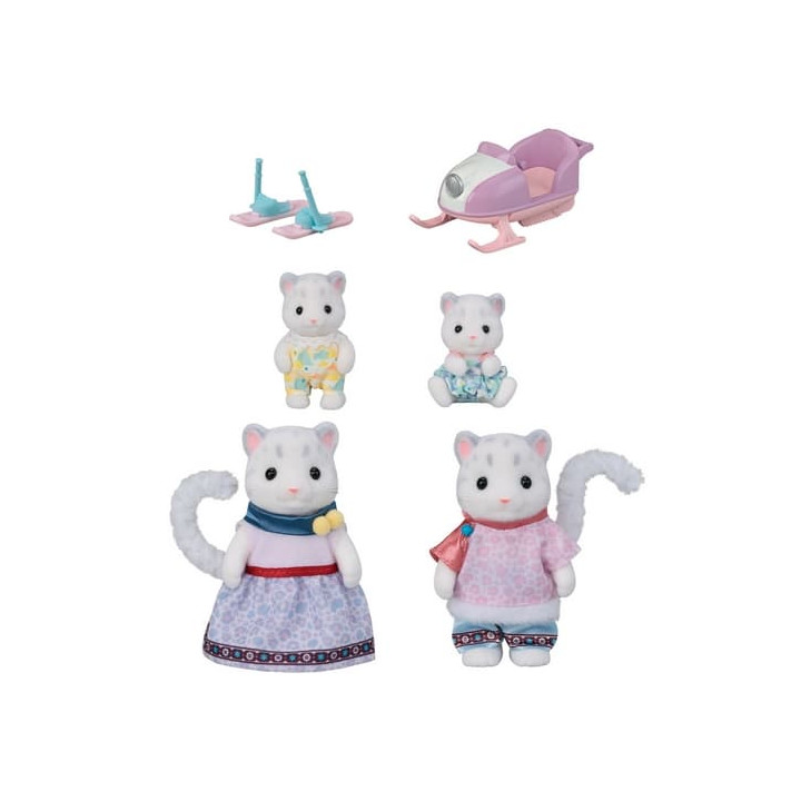 Sylvanian Families - Rodina sněžných levhartů