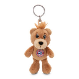 NICI klíčenka FC BAYERN MÜNCHEN Medvěd Berni 10cm, GREEN