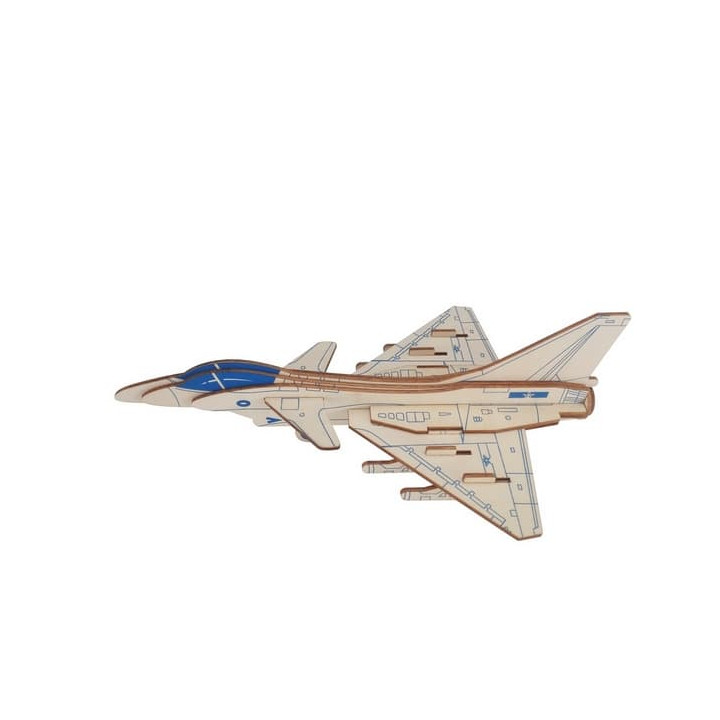 Woodcraft Dřevěné 3D puzzle Stíhačka Raptor J10