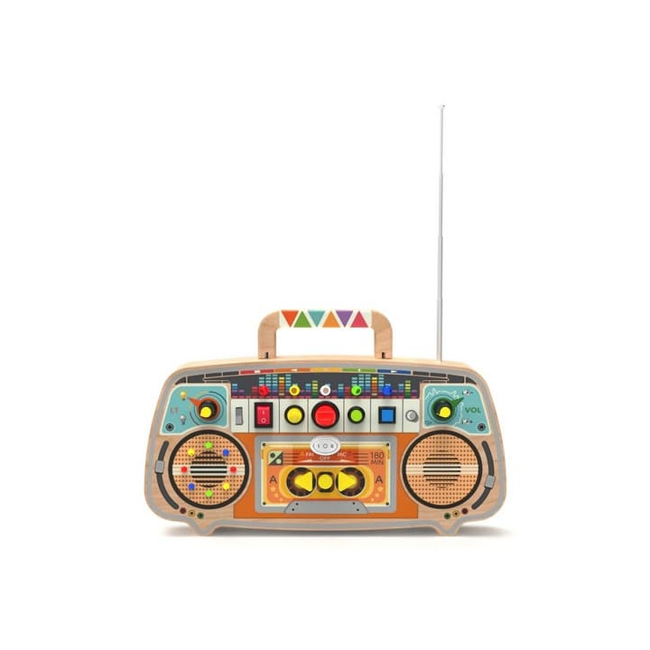 2Kids Toys Activity board Dřevěné FM rádio