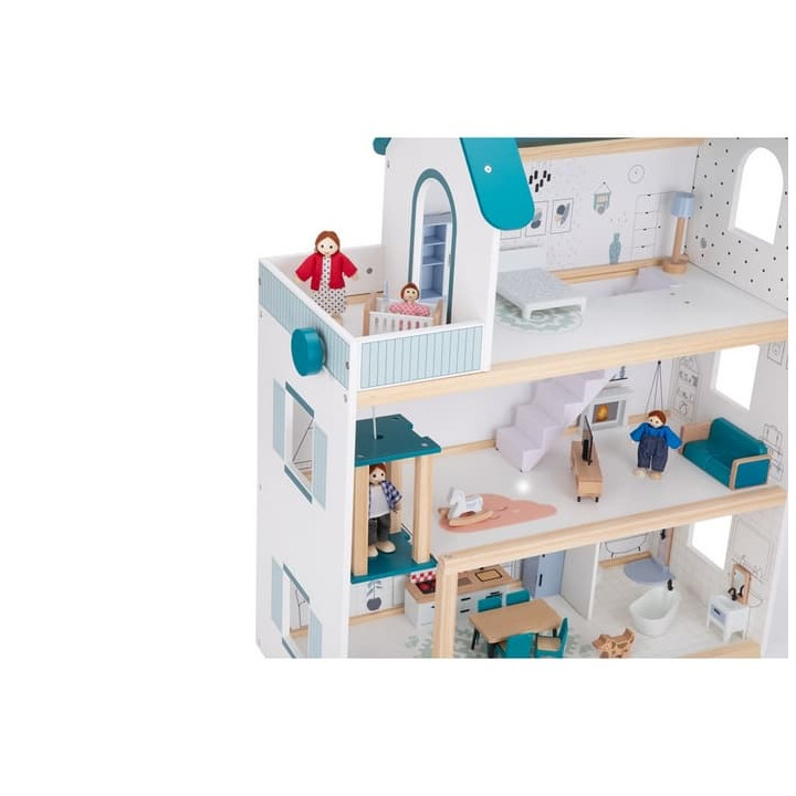 2Kids Toys Domeček pro panenky Barbora s příslušenstvím