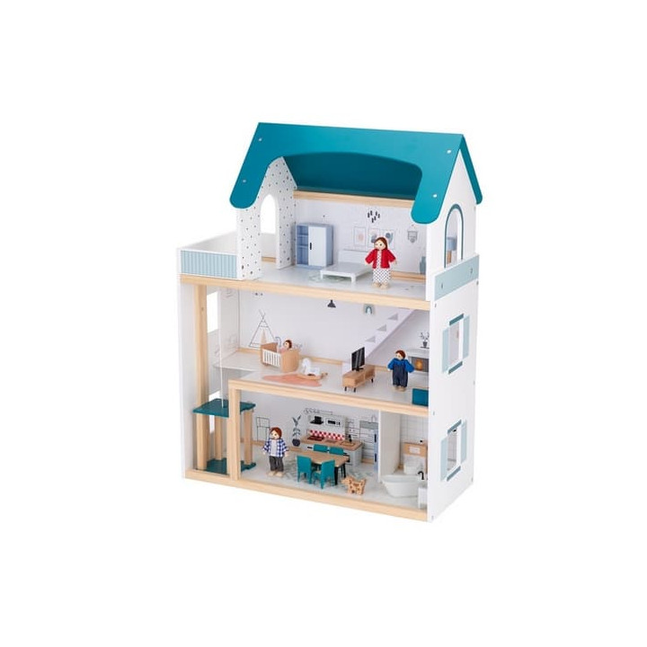 2Kids Toys Domeček pro panenky Barbora s příslušenstvím