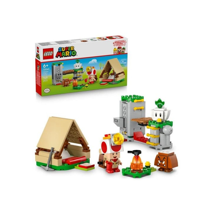 Lego Super Mario 72040 Captain Toad a jeho tábor
