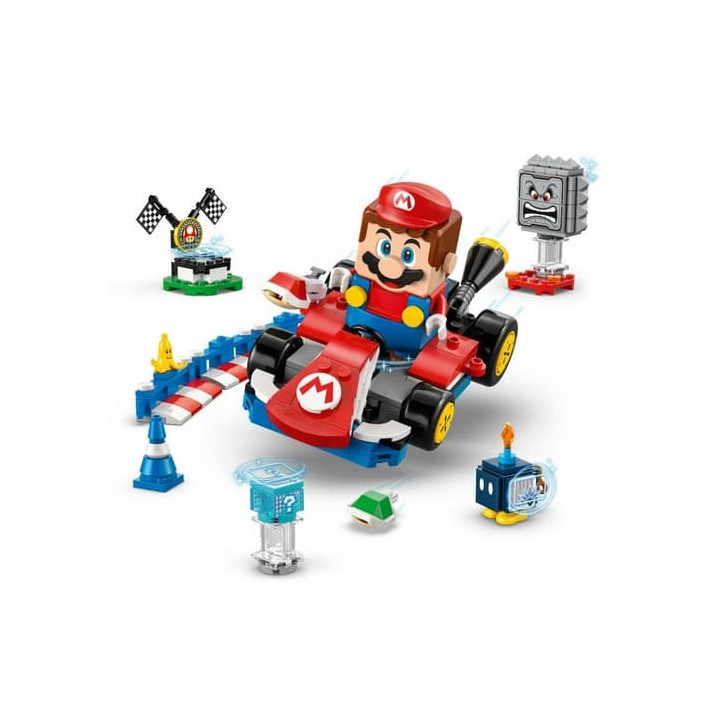 Lego Super Mario 72043 Mario Kart™ – Interaktivní LEGO® Mario™ a Standard Kart