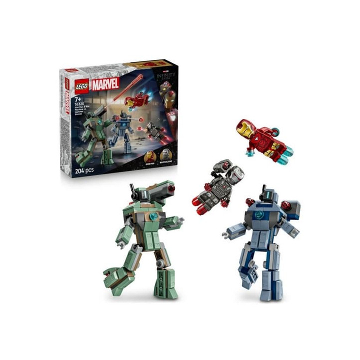 Lego Marvel 76320 Iron Man a War Machine vs. Hammerovy Drony