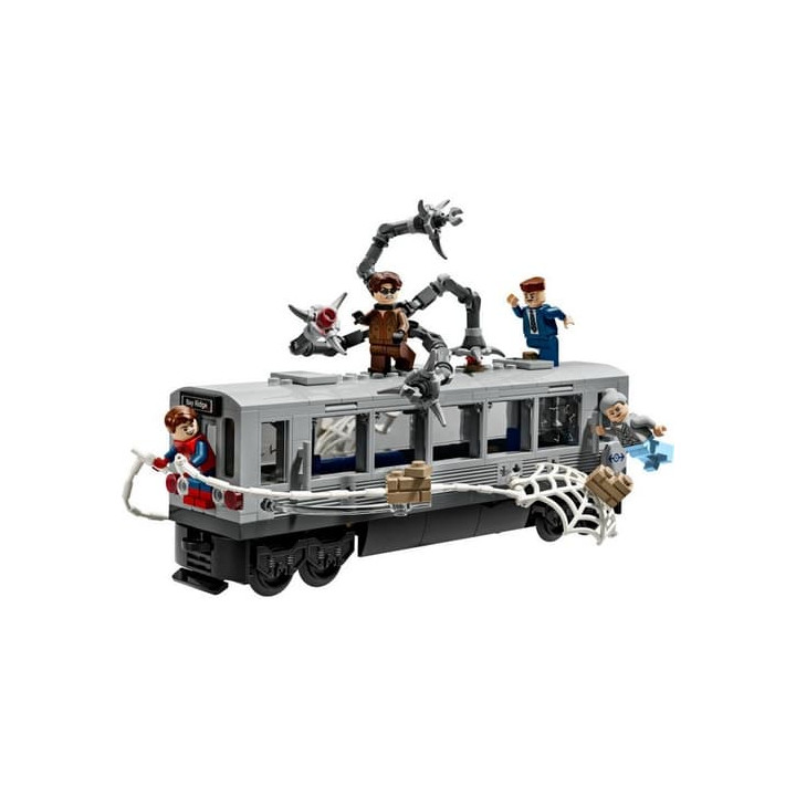 Lego Marvel 76321 Spider-Man vs. Doc Ock: Scéna v metru
