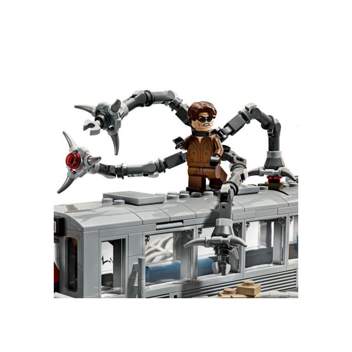 Lego Marvel 76321 Spider-Man vs. Doc Ock: Scéna v metru