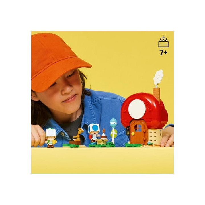 Lego Super Mario 72041 Toad a párty v jeho domku