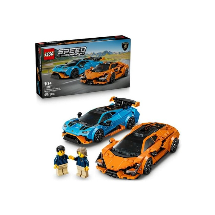 LEGO® Speed Champions 77238 Lamborghini Revuelto a Huracán STO