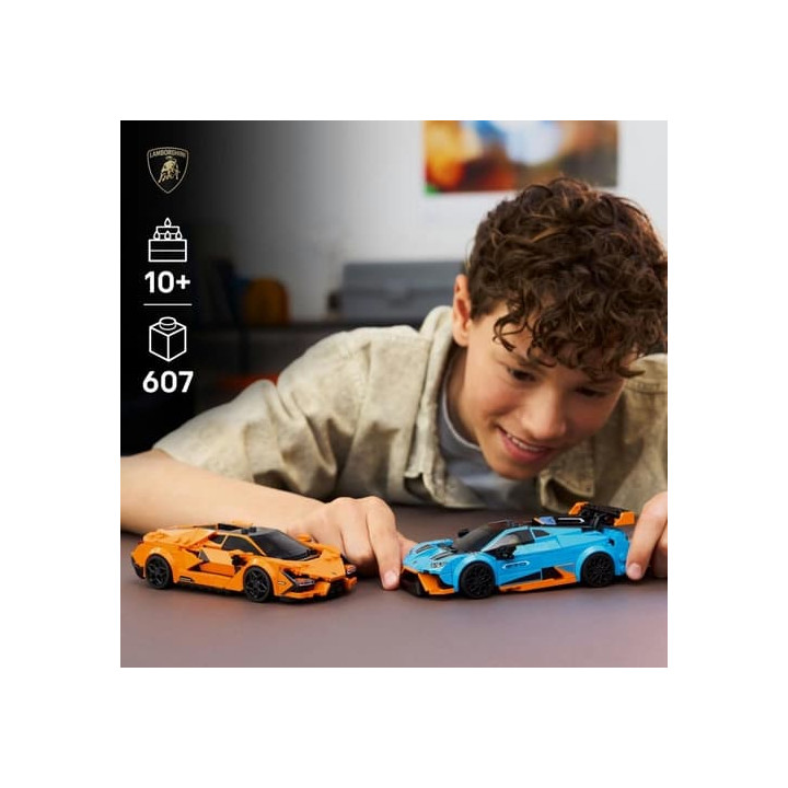 LEGO® Speed Champions 77238 Lamborghini Revuelto a Huracán STO
