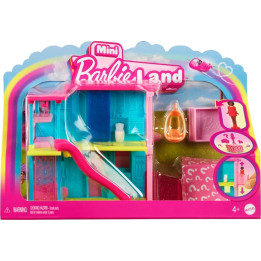 Barbie MINI BARBIELAND DOMEČEK - MODRÝ DŮM