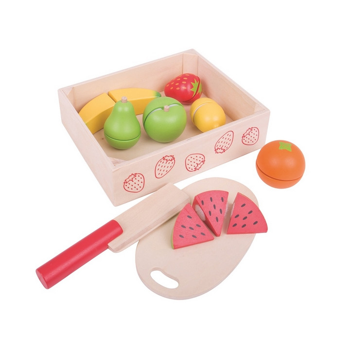Bigjigs Toys Krájecí ovoce v krabičce