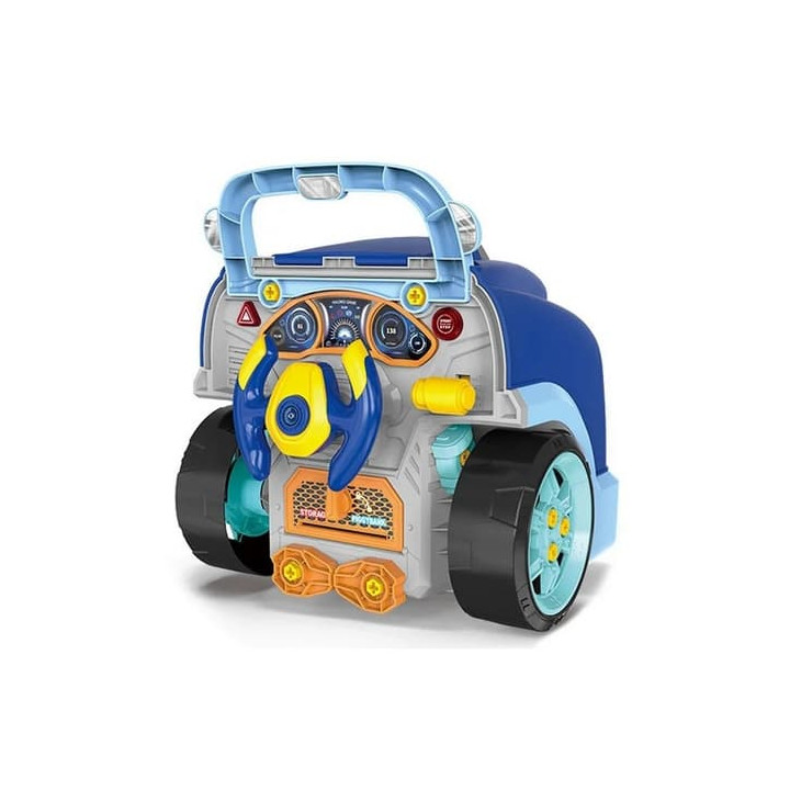 Bavytoy Autodílna TRUCK modrý dětská sada automechanik