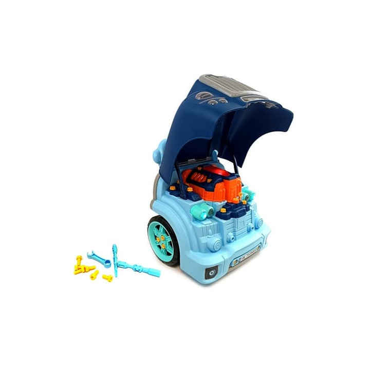 Bavytoy Autodílna TRUCK modrý dětská sada automechanik