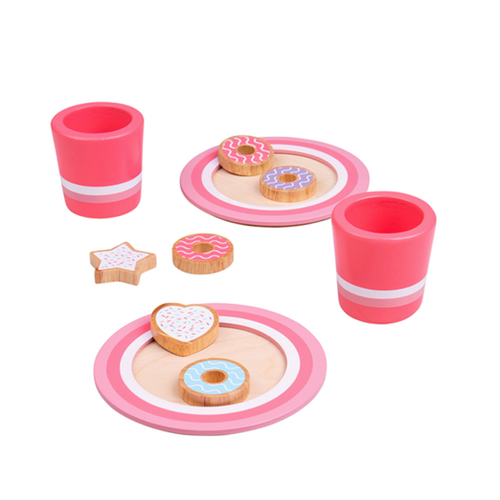 Bigjigs Toys Set na sušenky s mlékem
