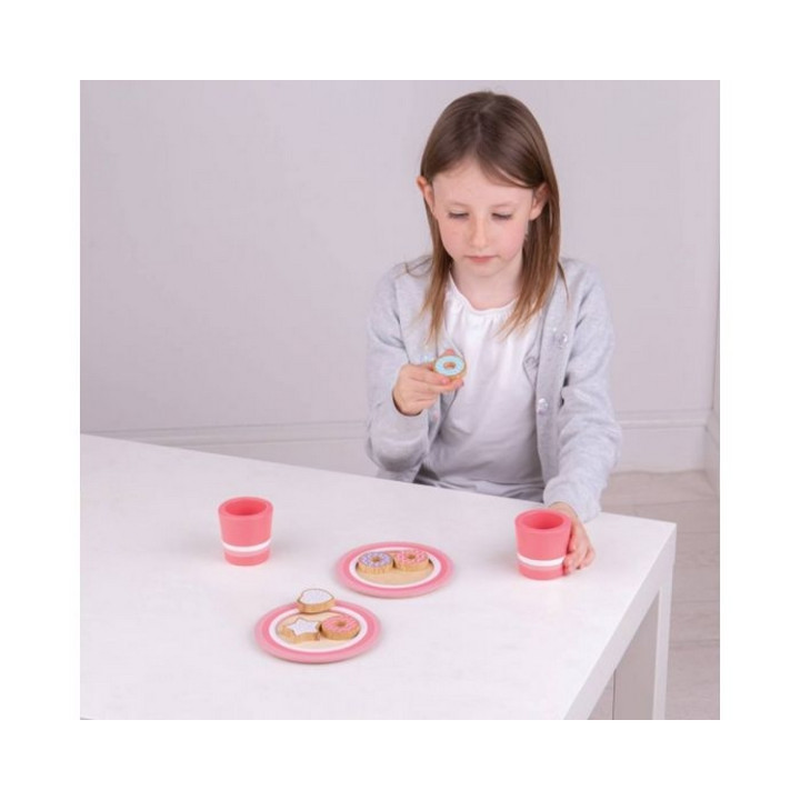 Bigjigs Toys Set na sušenky s mlékem
