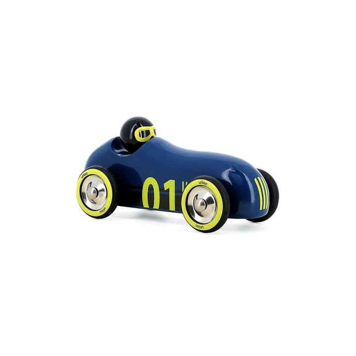 Vilac Dřevěné auto Old Sport Compet tmavě modré
