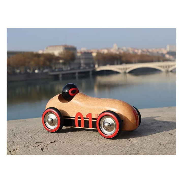 Vilac Dřevěné auto Old Sport Compet přírodní