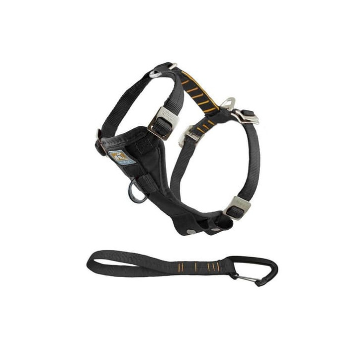 Kurgo® Tru-Fit Enhanced Strenght Bezpečnostní postroj pro psy s autopásem černý L