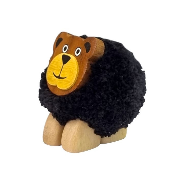 2Kids Toys Dřevěná figurka XL pompon Medvěd