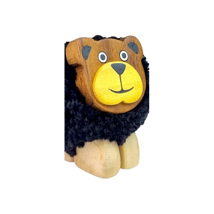 2Kids Toys Dřevěná figurka XL pompon Medvěd