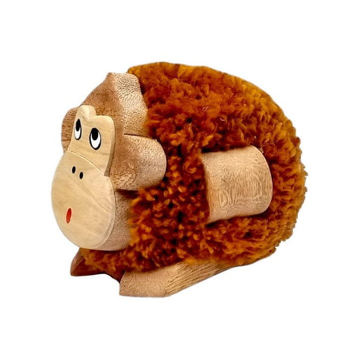 2Kids Toys Dřevěná figurka XL pompon Opice