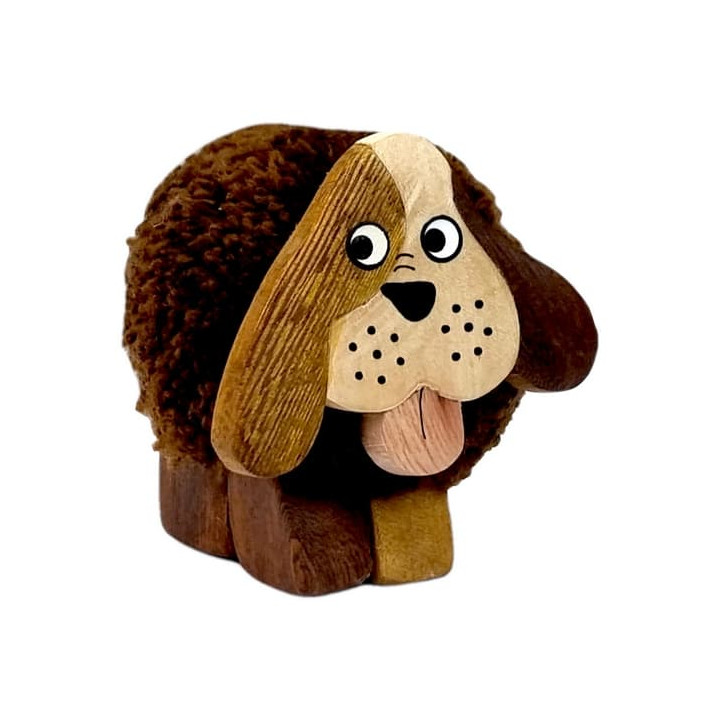 2Kids Toys Dřevěná figurka XL pompon Pes
