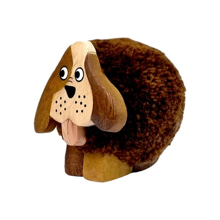 2Kids Toys Dřevěná figurka XL pompon Pes